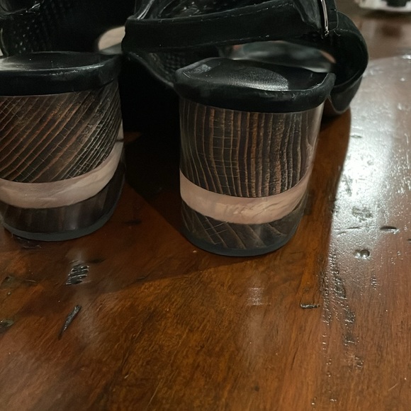 Vaneli black suede vaneli sandals size 11m - Picture 6 of 8